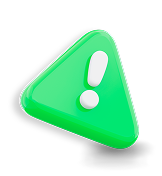 Icone Atenção em 3d