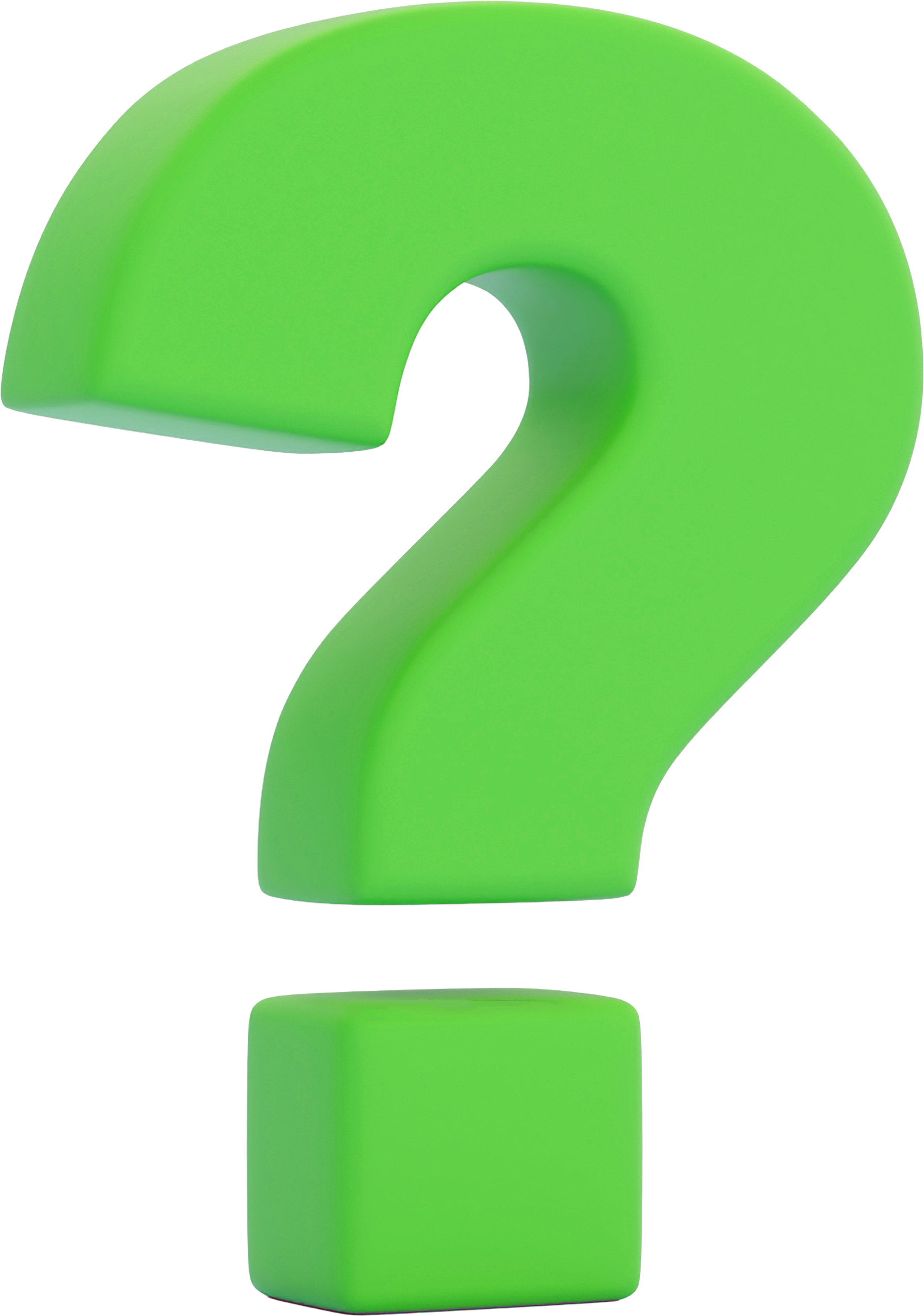 Ícone ilustrativo de ponto de interrogação.